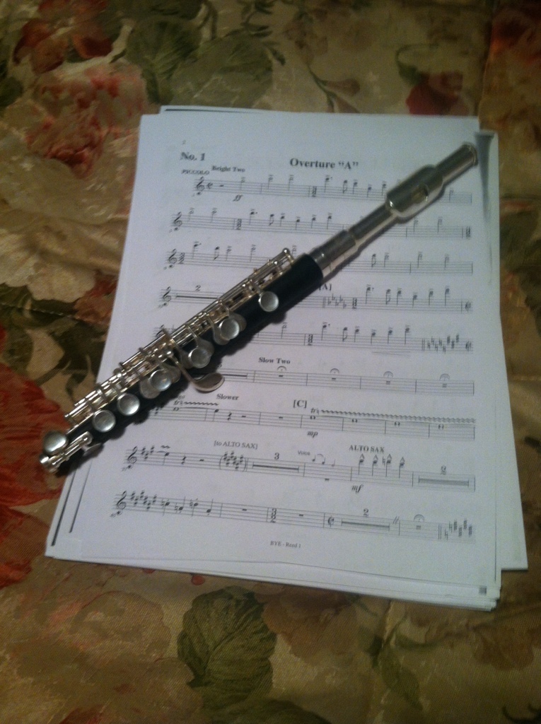 My piccolo and the music! – misses forgotten